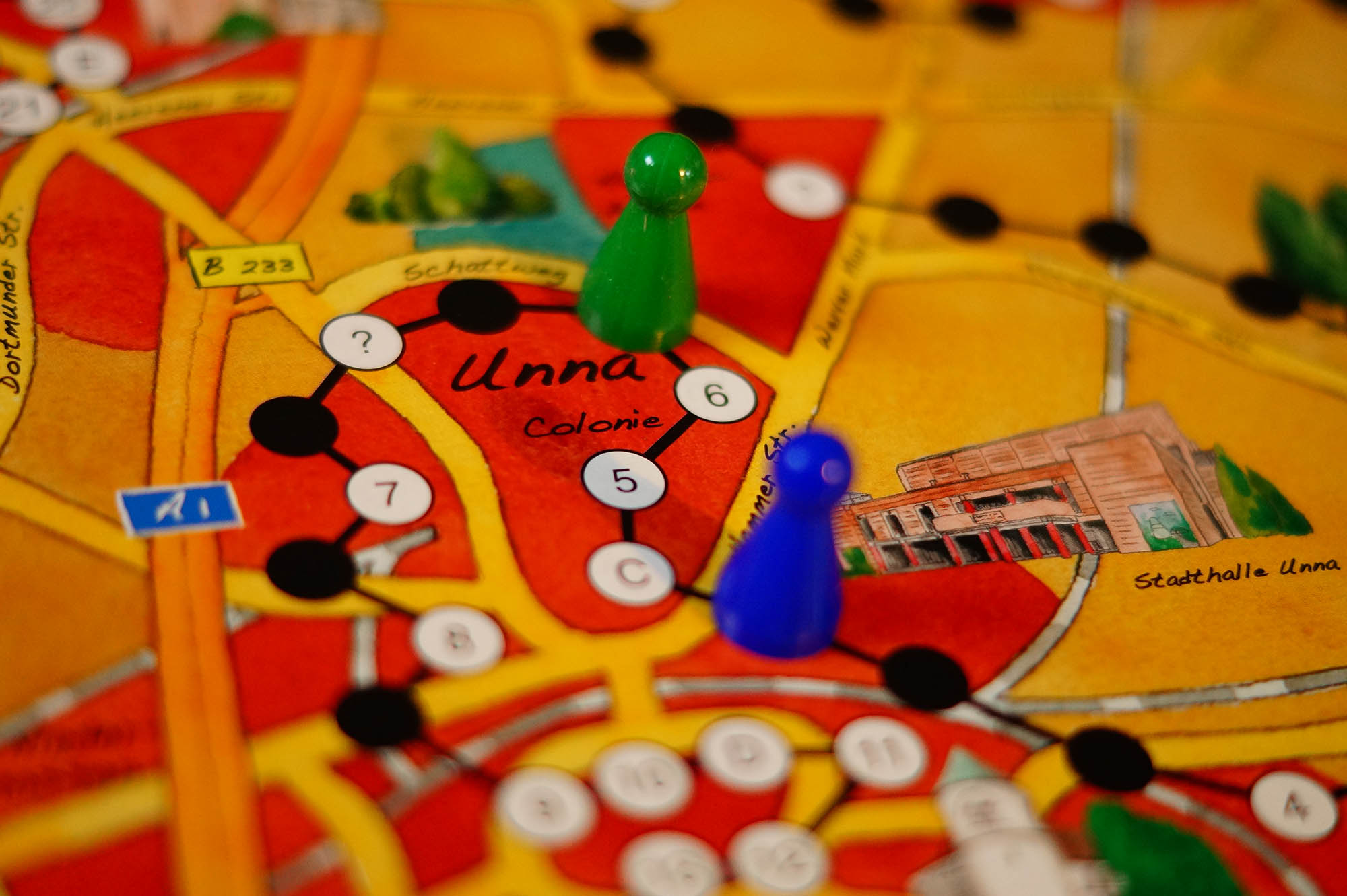 Als der Kreis Unna mal ein Brettspiel war