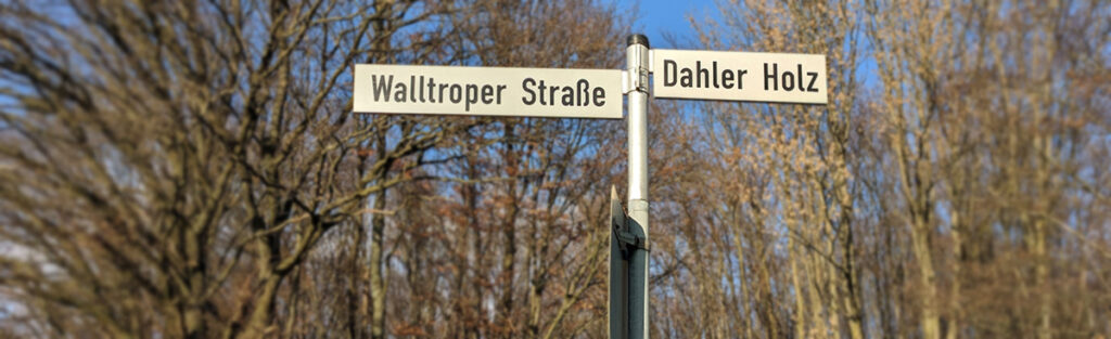 Kurz und Kurios: Die Selmer Straße »Dahler Holz«